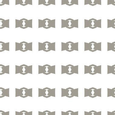 Dikişsiz geometrik süs vektör deseni. Soyut arka plan