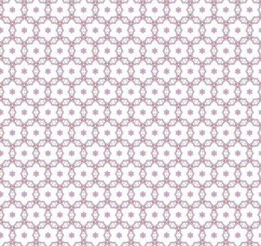 geometrik süsleme biçiminde kusursuz vektör deseni