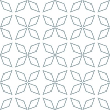 Geometrik süslemeli vektör deseni. Kusursuz tasarım dokusu.