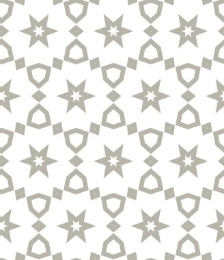 Dikişsiz geometrik süs vektör deseni. Soyut arka plan