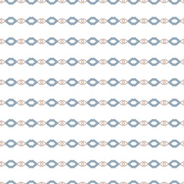 Geometrik süslemeli vektör deseni. Kusursuz tasarım dokusu.