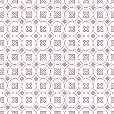 geometrik süsleme biçiminde kusursuz vektör deseni