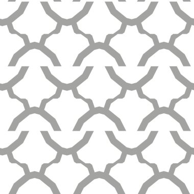 Dikişsiz geometrik süs vektör deseni. Soyut arka plan