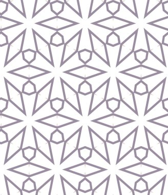 Geometrik süslemeli vektör deseni. Kusursuz tasarım dokusu.