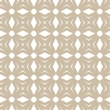 geometrik süsleme biçiminde kusursuz vektör deseni