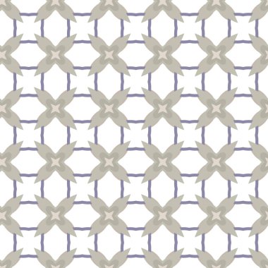 Geometrik süslemeli vektör deseni. Kusursuz tasarım dokusu.