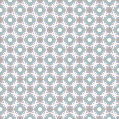 Geometrik süslemeli vektör deseni. Kusursuz tasarım dokusu.