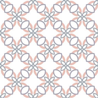 Geometrik süslemeli vektör deseni. Kusursuz tasarım dokusu.