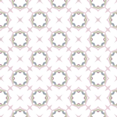 Dikişsiz geometrik süs vektör deseni. Soyut arka plan