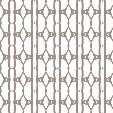 geometrik süsleme biçiminde kusursuz vektör deseni