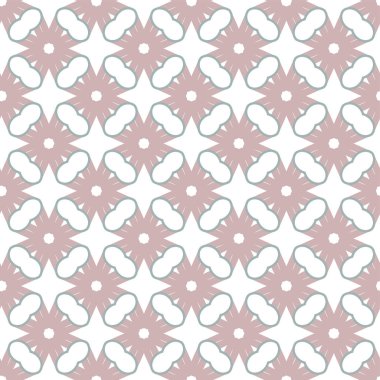 geometrik süsleme biçiminde kusursuz vektör deseni