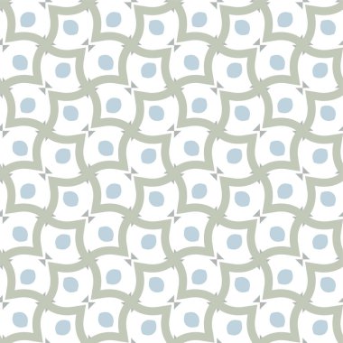 Geometrik süslemeli vektör deseni. Kusursuz tasarım dokusu.