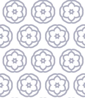 Geometrik süslemeli vektör deseni. Kusursuz tasarım dokusu.