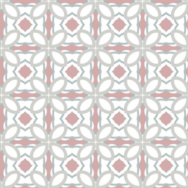 Geometrik süslemeli vektör deseni. Kusursuz tasarım dokusu.