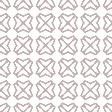 Geometrik süslemeli vektör deseni. Kusursuz tasarım dokusu.