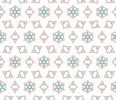 geometrik süsleme biçiminde kusursuz vektör deseni