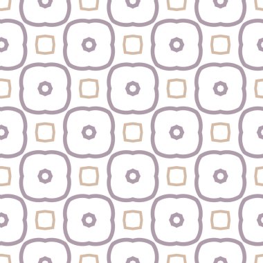 Geometrik süslemeli vektör deseni. Kusursuz tasarım dokusu.