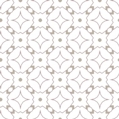 geometrik süsleme biçiminde kusursuz vektör deseni