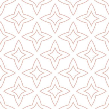 Dikişsiz geometrik süs vektör deseni. Soyut arka plan