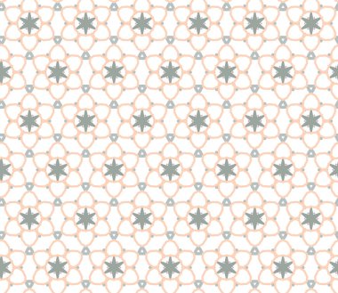 Dikişsiz geometrik süs vektör deseni. Soyut arka plan