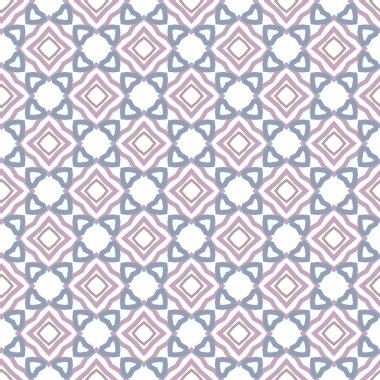 Kusursuz Vektör Deseni. Geometrik Süsleme Biçiminde Arkaplan DokusuName.