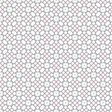 Geometrik süslemeli vektör deseni. Kusursuz tasarım dokusu.