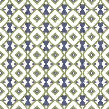 Geometrik süslemeli vektör deseni. Kusursuz tasarım dokusu.