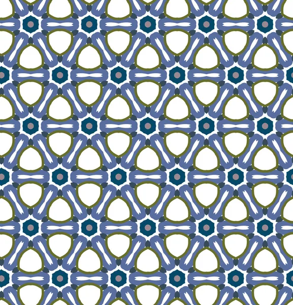 Geometrik süslemeli vektör deseni. Kusursuz tasarım dokusu.