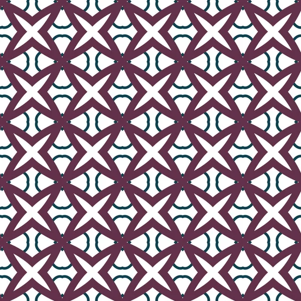 Geometrik süslemeli vektör deseni. Kusursuz tasarım dokusu.