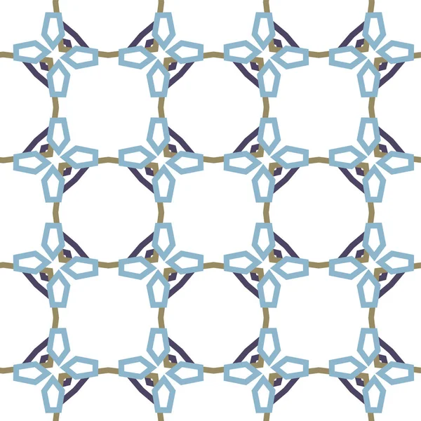 Geometrik süslemeli vektör deseni. Kusursuz tasarım dokusu.