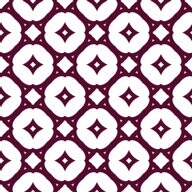 geometrik süsleme biçiminde kusursuz vektör deseni