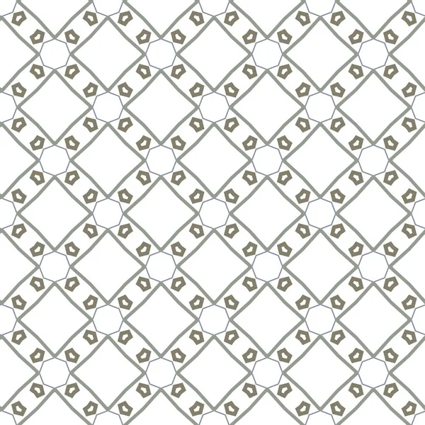 Problemfri Vektor Mønster Geometrisk Ornamental Stil – Stock-vektor