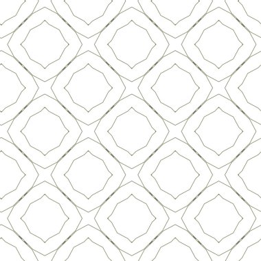 geometrik süsleme biçiminde kusursuz vektör deseni