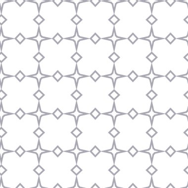 geometrik süsleme biçiminde kusursuz vektör deseni