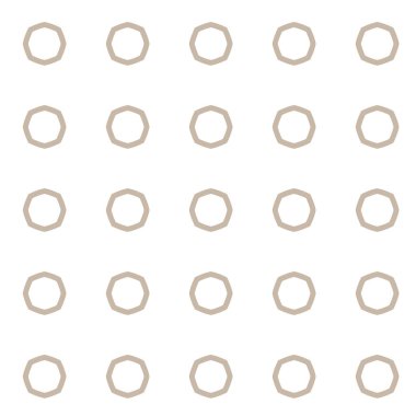 geometrik süsleme biçiminde kusursuz vektör deseni