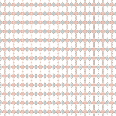 geometrik süsleme biçiminde kusursuz vektör deseni