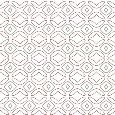 Geometrik süslemeli vektör deseni. Kusursuz tasarım dokusu.