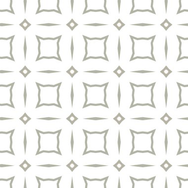 Geometrik süslemeli vektör deseni. Kusursuz tasarım dokusu.
