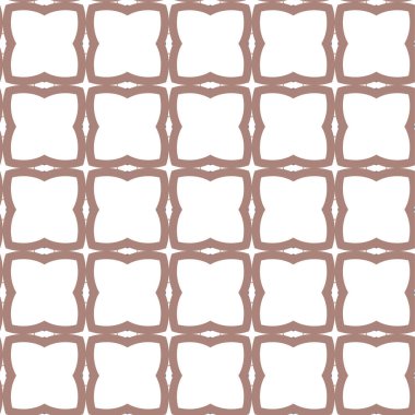 Geometrik süslemeli vektör deseni. Kusursuz tasarım dokusu.