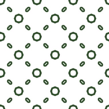 Geometrik süslemeli vektör deseni. Kusursuz tasarım dokusu.