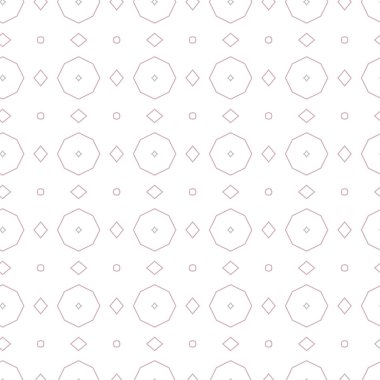 Geometrik süslemeli vektör deseni. Kusursuz tasarım dokusu.