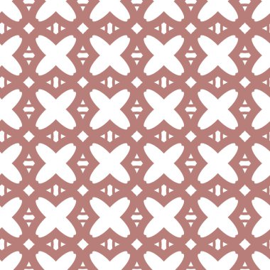 Geometrik süslemeli vektör deseni. Kusursuz tasarım dokusu.