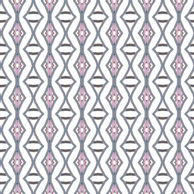 Geometrik süslemeli vektör deseni. Kusursuz tasarım dokusu.