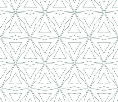 geometrik süsleme biçiminde kusursuz vektör deseni