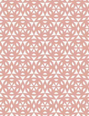 geometrik süsleme biçiminde kusursuz vektör deseni