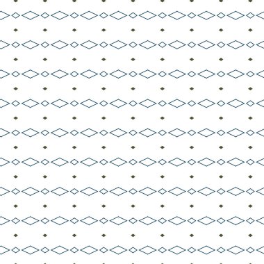 geometrik süsleme biçiminde kusursuz vektör deseni