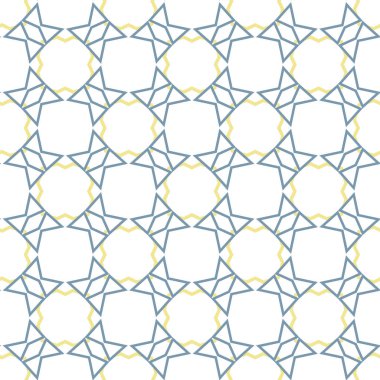 Kusursuz Vektör Deseni. Geometrik Süsleme Biçiminde Arkaplan DokusuName.