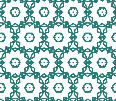 Kusursuz Vektör Deseni. Geometrik Süsleme Biçiminde Arkaplan DokusuName.