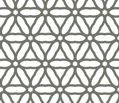 Kusursuz Vektör Deseni. Geometrik Süsleme Biçiminde Arkaplan DokusuName.