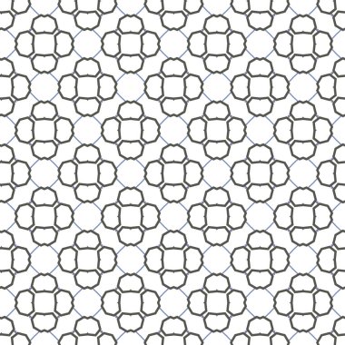 Kusursuz Vektör Deseni. Geometrik Süsleme Biçiminde Arkaplan DokusuName.